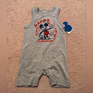 Junk Food x Disney Mickey Mouse onesie tank 18months NWT